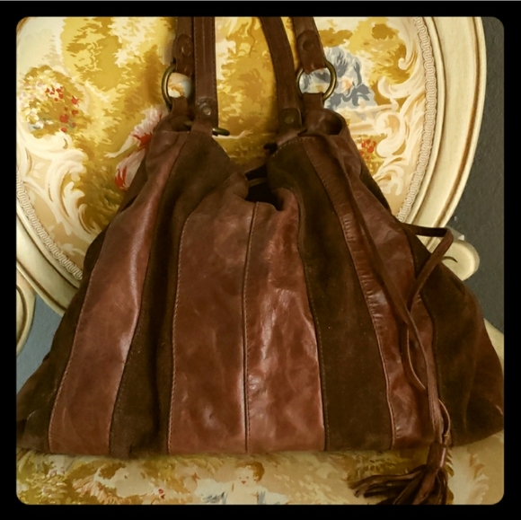 Italian Leather shoulder bag - Picture 1 of 3